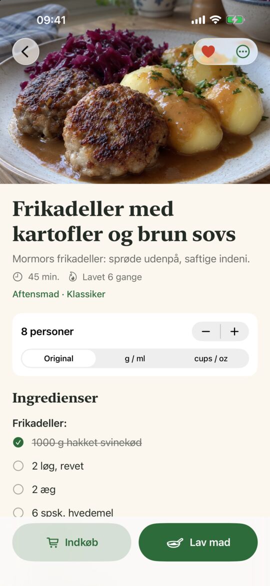 Skalér og omregn med ét tryk